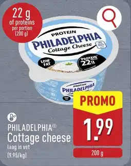 ALDI Philadelphia Cottage cheese aanbieding