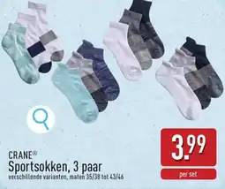 ALDI Crane Sportsokken aanbieding