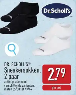 ALDI Dr.Scholl's Sneakersokken aanbieding