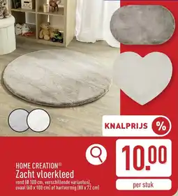 ALDI Home Creation Zacht vloerkleed aanbieding