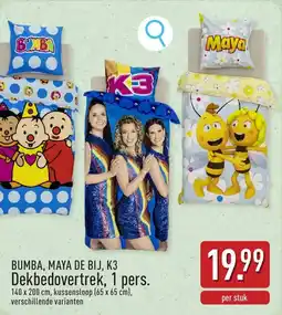 ALDI Bumba, Maya de bij, K3 Dekbedovertrek, 1 pers. aanbieding