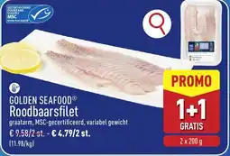 ALDI Golden Seafood Roodbaarsfilet aanbieding