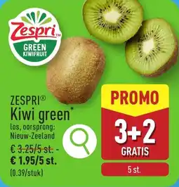 ALDI Zespri Kiwi green aanbieding