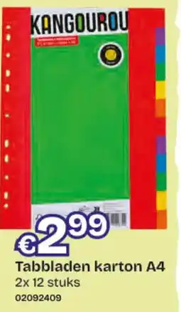 Dreamland Tabbladen karton A4 aanbieding