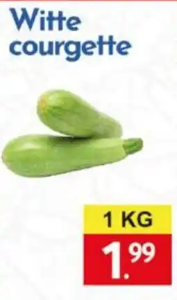 Tanger Markt Witte courgette aanbieding