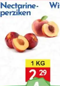 Tanger Markt Nectarine-perziken aanbieding