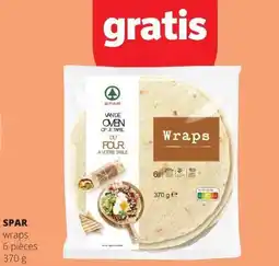 Spar Spar wraps aanbieding