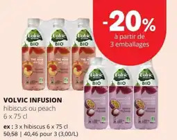 Spar Volvic Infusion aanbieding