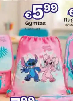 Dreamland Gymtas Stitch aanbieding