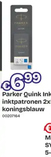 Dreamland Parker Quink Ink aanbieding