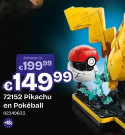 Dreamland Pikachu en pokéball aanbieding