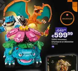 Dreamland Venusaur, charizard en blastoise aanbieding