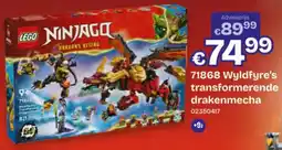 Dreamland Wyldfyre's transformerende drakenmecha aanbieding