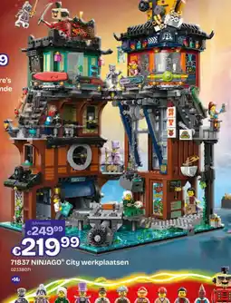Dreamland Ninjago city werkplaatsen aanbieding