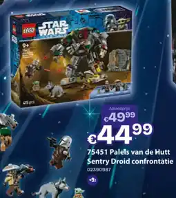 Dreamland Paleis van de hutt sentry droid confrontatie aanbieding
