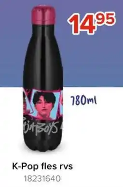Euroshop K-Pop fles rvs aanbieding