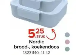 Euroshop Nordic brood, koekendoos aanbieding