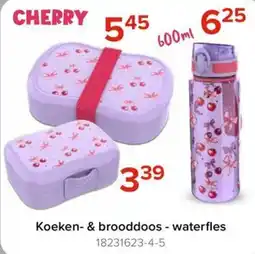 Euroshop Koeken- & brooddoos - waterfles aanbieding