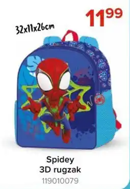 Euroshop Spidey 3D rugzak aanbieding