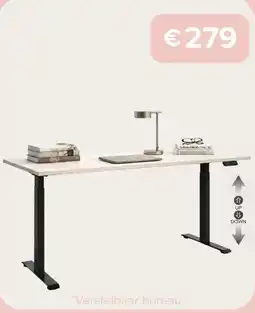 Euroshop Verstelbaar bureau aanbieding