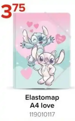 Euroshop Elastomap A4 love aanbieding