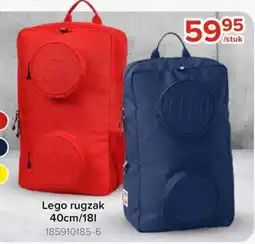 Euroshop Lego rugzak aanbieding