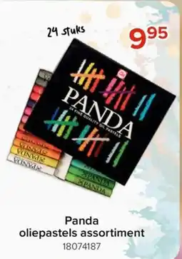 Euroshop Panda oliepastels assortiment aanbieding