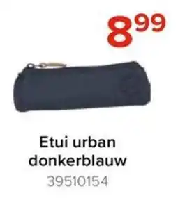 Euroshop Etui urban donkerblauw aanbieding