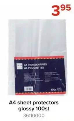 Euroshop A4 sheet protectors aanbieding