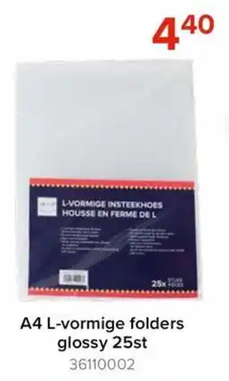 Euroshop A4 L-vormige folders aanbieding