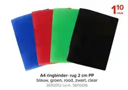Euroshop A4 ringbinder aanbieding