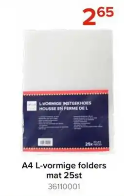 Euroshop A4 L-vormige folders aanbieding