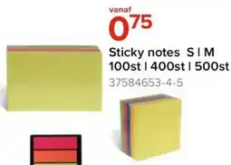 Euroshop Sticky notes aanbieding