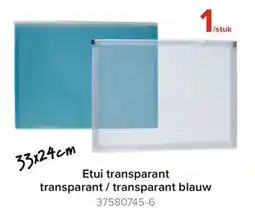 Euroshop Etui transparent aanbieding