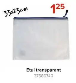 Euroshop Etui transparent aanbieding