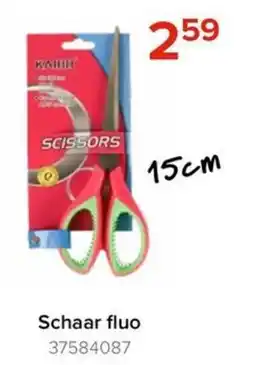Euroshop Schaar fluo aanbieding