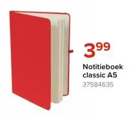 Euroshop Notitieboek classic aanbieding