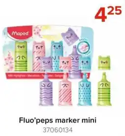 Euroshop Fluo'peps marker mini aanbieding