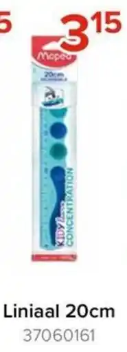 Euroshop Liniaal 20cm aanbieding