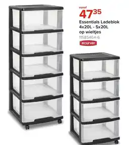 Euroshop Essentials Ladeblok aanbieding