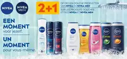 Euroshop Op deo en douche producten van nivea en nivea men aanbieding