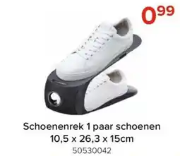 Euroshop Schoenenrek 1 paar schoenen aanbieding