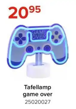 Euroshop Tafellamp game over aanbieding