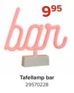 Euroshop Tafellamp bar aanbieding