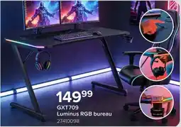 Euroshop Luminus rgb bureau aanbieding