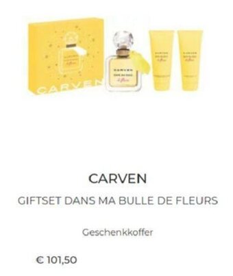 April Beauty Carven Giftset Dans Ma Bulle De Fleurs aanbieding
