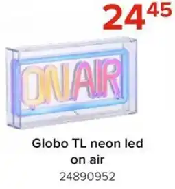 Euroshop Globo TL neon led on air aanbieding