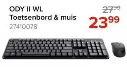 Euroshop ODY II WL Toetsenbord & muis aanbieding