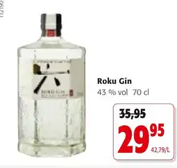 Colruyt Roku Gin aanbieding