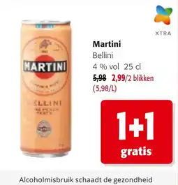 Colruyt Martini Bellini aanbieding